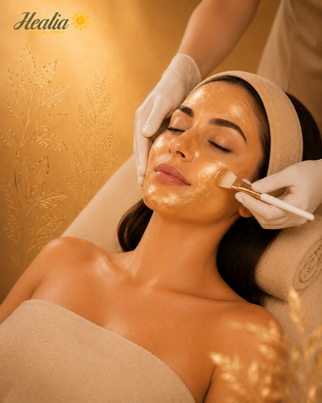Gold Facial at Healia, Dubai